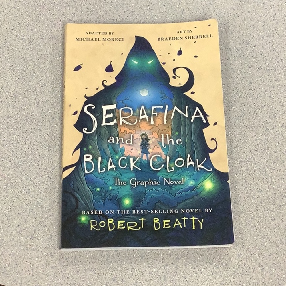 Disney Serafina and the Black Cloak Graphic Novel - Blue and Black